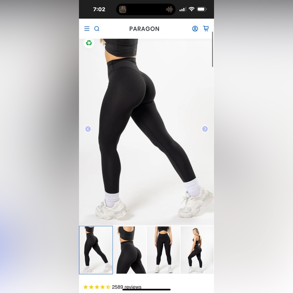 Paragon Fitwear sculptseam leggings